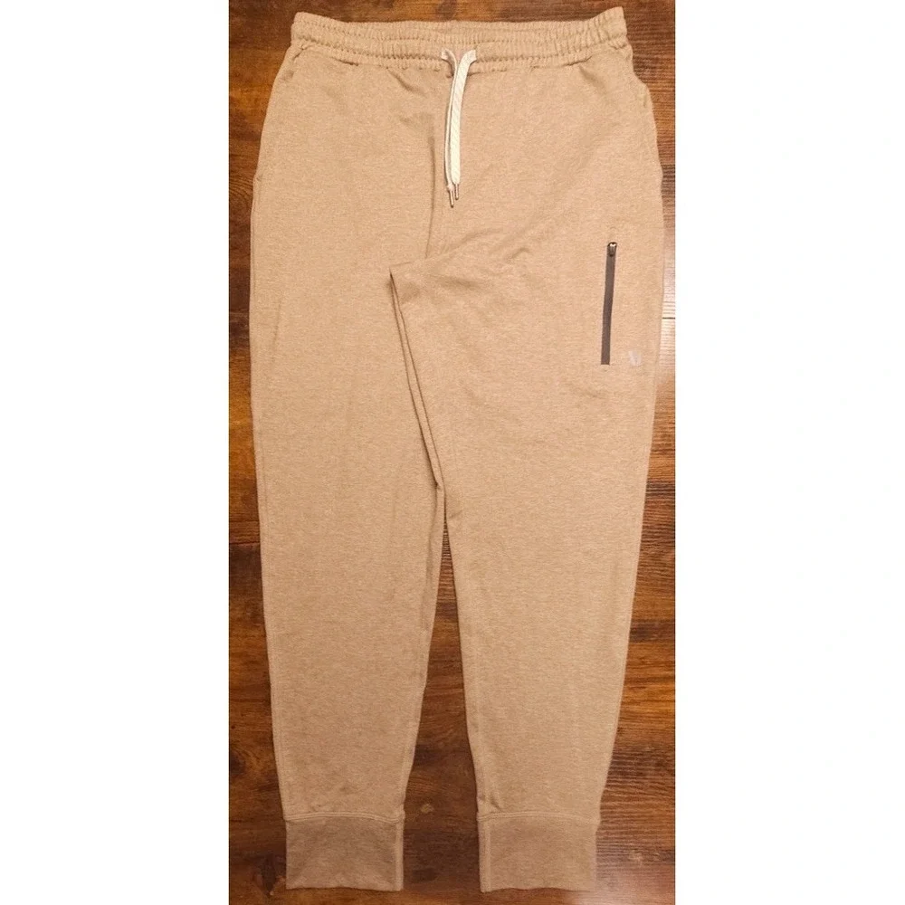 Vuori Pants Men's Medium Brown Sunday Performance Joggers 28